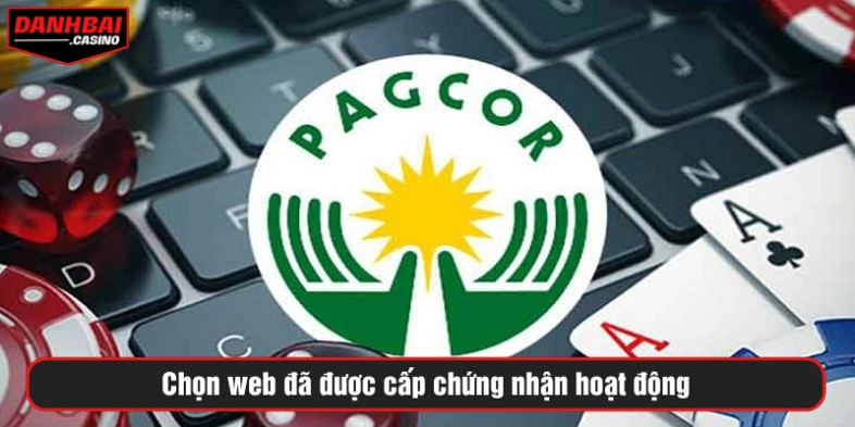 Chọn web đánh bài có cấp chứng nhận bởi tổ chức lớn