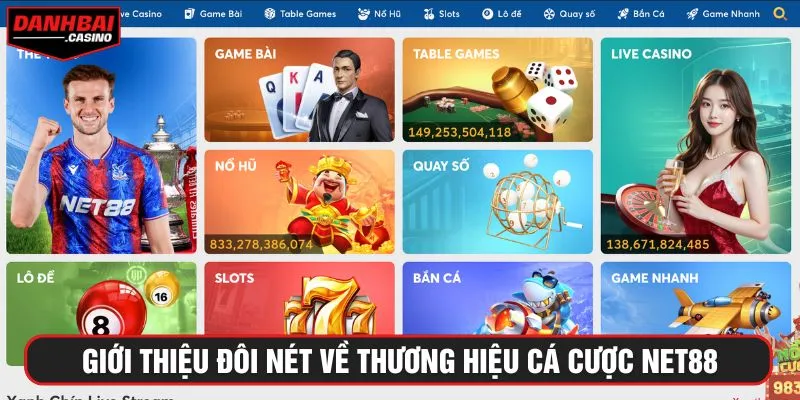 Giới thiệu đôi nét về thương hiệu cá cược Net88