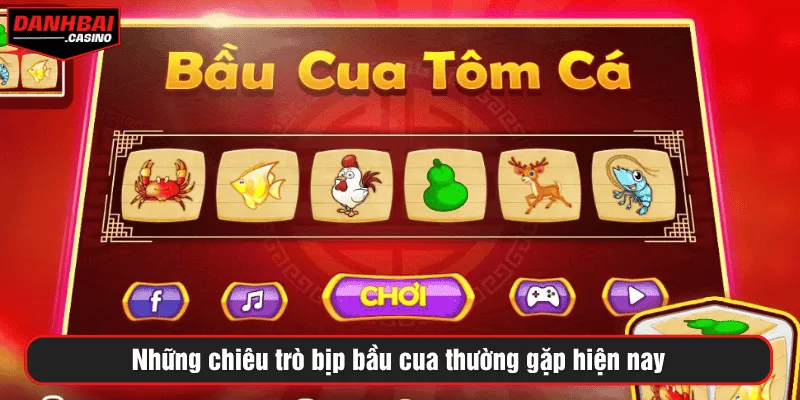 Những chiêu trò bịp bầu cua thường gặp hiện nay