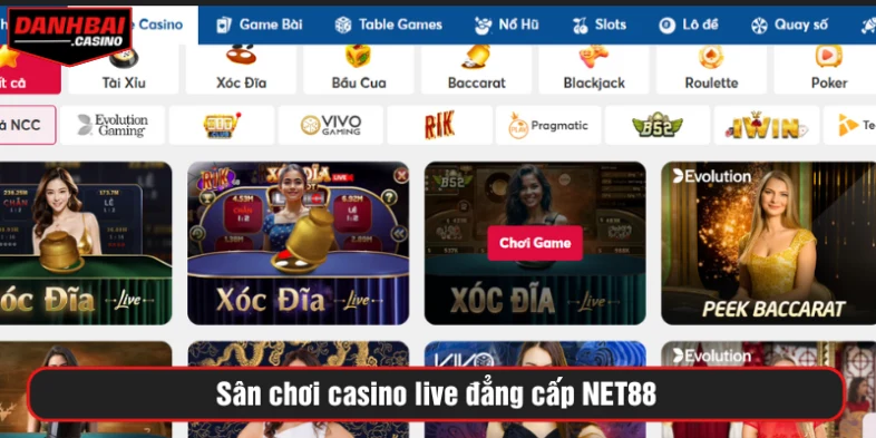 Tham gia Net88 đánh bài thả ga