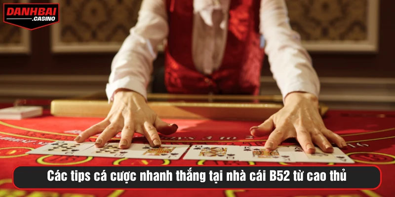 Các tips cá cược nhanh thắng tại nhà cái B52 từ cao thủ