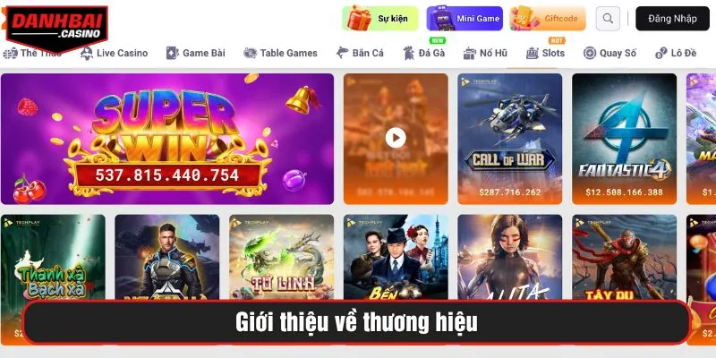 Giới thiệu về thương hiệu