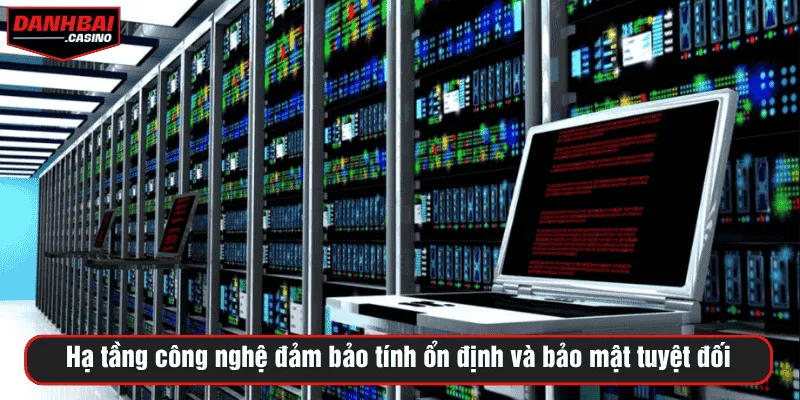 Hạ tầng công nghệ đảm bảo tính ổn định và bảo mật tuyệt đối