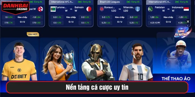 Nền tảng cá cược uy tín