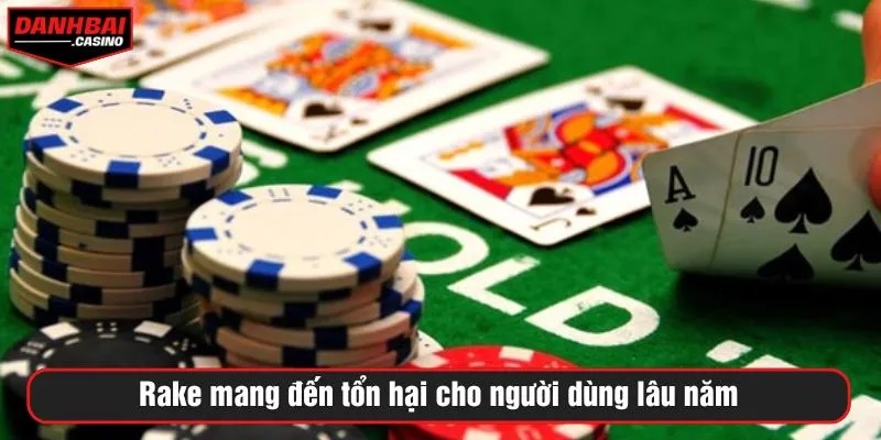 Rake mang đến tổn hại cho người dùng lâu năm