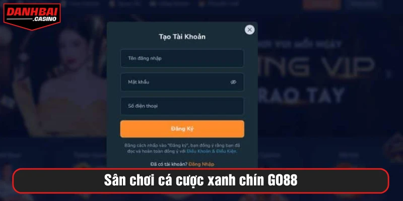 Sân chơi cá cược xanh chín GO88