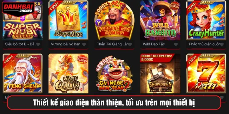 Giao diện website thân thiện, tối ưu trên mọi thiết bị