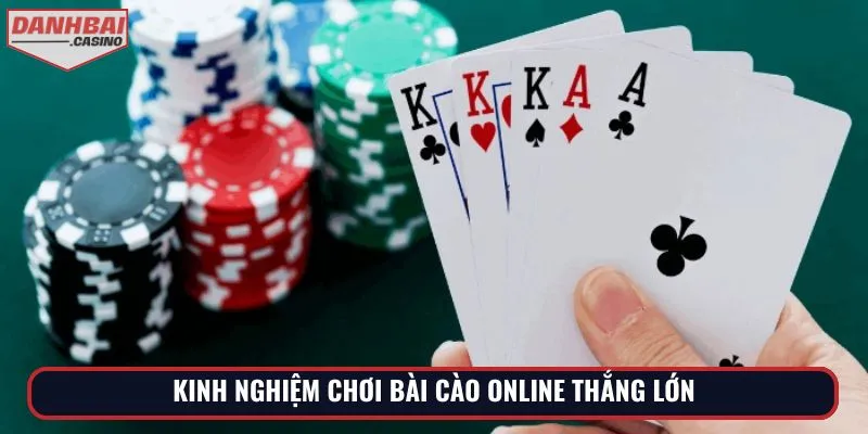 Kinh nghiệm chơi bài cào online thắng lớn