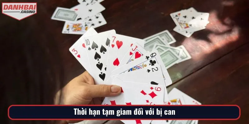 Thời hạn tạm giam đối với đối tượng
