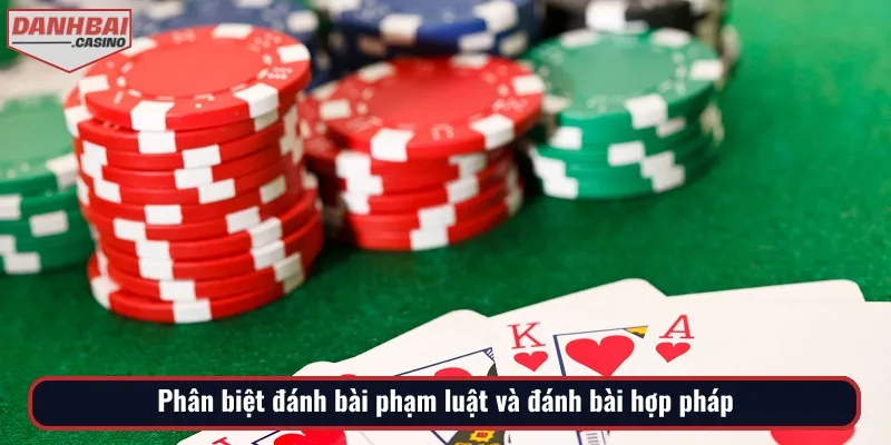 Phân biệt hành vi đánh bài hợp pháp và phạm tội