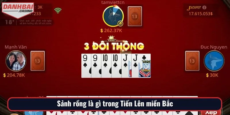 Ý nghĩa của sảnh rồng trong game bài Tiến Lên miền Bắc