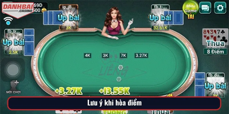 Khi hoà điểm, quy định được thiết lập cũng sẽ khác biệt