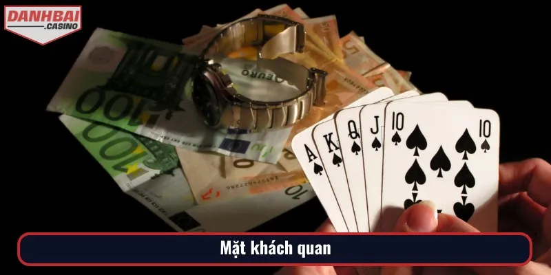 Ở mặt khách quan, tội gá bạc sẽ thể hiện qua nhiều hành vi