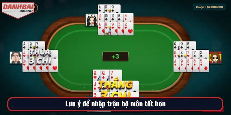 Lưu ý để nhập trận bộ môn tốt hơn