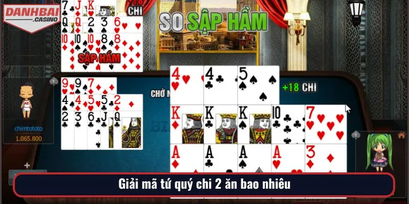 Giải mã tứ quý chi 2 ăn bao nhiêu